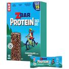 Lanchonetes Clif Kid Zbar Protein Chocolate Mint, pacote com 15