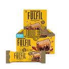 Lanchonetes proteicas com sabor de chocolate e avelã 15g x12