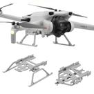 Landing Gear Dobrável de Liberação Rápida para DJI Mini 3/3 Pro