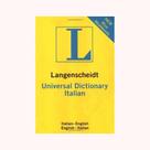 Langenscheidt Universal Italian Dictionary: Italian-English / English-Italian