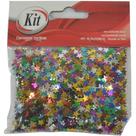 Lantejoula Especial Estrelinha Metálica 25g Sortido - Kit Lantejoula Especial Estrelinha Metálica 25g Sortido - Kit