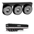 Lanterna 3 Marias Randon LED Cristal 85mm Saída Fios