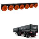 Lanterna 7 Marias Noma LED Âmbar 85mm Saída Fios Lanterna 7 Marias Noma LED Âmbar 85mm Saída Fios
