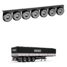Lanterna 7 Marias Randon LED Cristal 85mm Saída Fios Lanterna 7 Marias Randon LED Cristal 85mm Saída Fios