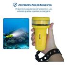 Lanterna A Prova Dágua 50 Metros Thor Led Fun Dive Cor Da Lanterna Amarelo Cor Da Luz Branco Branco Amarelo Lanterna A Prova Dágua 50 Metros Thor Led Fun Dive Cor Da Lanterna Amarelo Cor Da Luz Branco Branco Amarelo