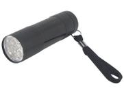 Lanterna Alumínio 9 leds Preta - Western