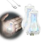 Lanterna ASNAME Mini Lanterna LED Recarregável USB Impermeável
