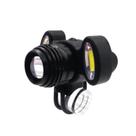 Lanterna Bike 3 Focos Led Zoom Recarregável Ciclismo Lanterna Bike 3 Focos Led Zoom Recarregável Ciclismo