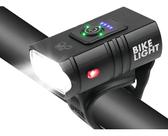 Lanterna Bike Luuk Young 2 LED Cree T6 USB Recarregável 6 Modos Resistente IP44