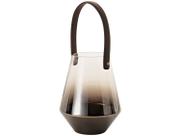 Lanterna Black Niquel em Vidro 09413 Mart