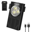 Lanterna BORUIT V7 LED Mini High Lumens EDC Chaveiro Preto