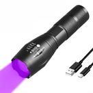 Lanterna BUDUY BUDUY UV 395nm USB Recarregável Preta