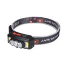 Lanterna Cabeça Recarregável Capacete Led Resistente a Água Para Ciclista Caminhoneiro Camping