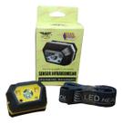 Lanterna Cabeça Sensor Movimento Recarregável Original JWS LED Alta Potência Ajustável Resistente Profissional JY-8913