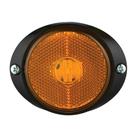 Lanterna Carreta Âmbar Lateral BiVolt Com Flange Lanterna Carreta Âmbar Lateral BiVolt Com Flange