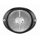 Lanterna Carreta Cristal Dianteira BiVolt Com Flange