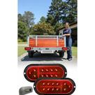 Lanterna Carreta/Reboque Universal LED 11 Leds Vermelha Lanterna Carreta/Reboque Universal LED 11 Leds Vermelha