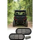 Lanterna Carretinha LED Cristal + Luz Placa Bivolt 12/24V