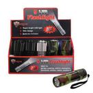 Lanterna DD Promotional 9 LED, alumínio, pilhas AAA