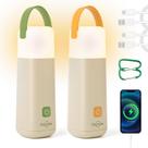 Lanterna de acampamento Dawnrise NL649 LED recarregável 3200mAh (2PK)