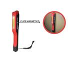 Lanterna de bolso magnetica led cob luz branca 120lm