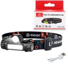 Lanterna de Cabeça LED Ajustável Carregamento USB KAPBOM - KA-L1518