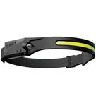 Lanterna de cabeça LED COB Recarregável 500 lúmens - BOM-4003