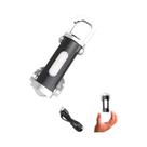 Lanterna De Chaveiro LED COB Recarregável Com 7 Modos, Lâmpada De Emergência Portátil Para Camping E