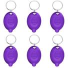 Lanterna de chaveiro LED UV Daemson Mini Black Light (6 unidades)