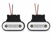 Lanterna De Led Para Sinalização Com Suporte 12v 24v Cor Da Iluminação Branco PAR
