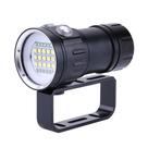 Lanterna de mergulho Aramox 18000LM 500m impermeável IPX8