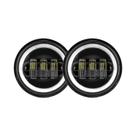 Lanterna De Neblina LED Para Motocicleta De 4,5 Polegadas, 2PCS, 30W, À Prova d'Água, Lâmpada Lanterna De Neblina LED Para Motocicleta De 4,5 Polegadas, 2PCS, 30W, À Prova d'Água, Lâmpada