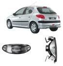 Lanterna de Neblina Parachoque Traseiro Peugeot 206 Cristal