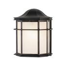 Lanterna de parede exterior Westinghouse Black Powder, conjunto de 2 Lanterna de parede exterior Westinghouse Black Powder, conjunto de 2