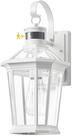 Lanterna de parede externa VIANIS Motion Sensor de Alumínio Branco