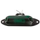 Lanterna de Teto Baú Led Verde Bivolt Com Suporte - GF5.208.14VD