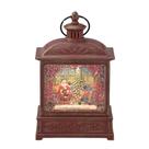 LANTERNA DECOR NATAL LUZ E MOV NOEL COM RENA 21,5cm