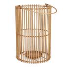 Lanterna Decorativa em Bambu 30cm 18561 Mart