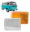 Lanterna dianteira kombi clipper ambar/cristal