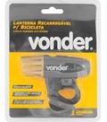 Lanterna Dianteira para Bicicleta Vonder LED Recarregável Lanterna Dianteira para Bicicleta Vonder LED Recarregável