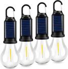 Lanterna Elétrica MVIOCS Kit com 4 Unidades Solar USB Recarregável 300lm