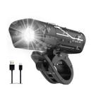 Lanterna Frontal Farol de Bike 5 modos de luz Recarregável usb Acessório de Ciclismo