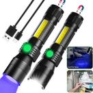 Lanterna Hoxida Black Light UV recarregável 2000LM 7 modos