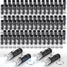 Lanterna Jexine Mini Chaveiro Bulk 100 unidades de LED preto