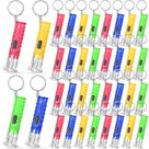Lanterna Jexine Mini Chaveiros LED 2,6" Multicolor 50 unidades