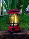 Lanterna Lampião Com Led C/ Placa Solar Recarregável -