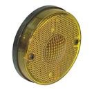 Lanterna Lateral Led Bivolt Amarelo compativel ran don Lente Gf057 Medidas 89 X P22