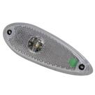 Lanterna Lateral Led Branco Busscar Caio Ciferal Marcopolo Metalbus Neobus Unibus Retrorefletor - Pradolux - PL13085162 Lanterna Lateral Led Branco Busscar Caio Ciferal Marcopolo Metalbus Neobus Unibus Retrorefletor - Pradolux - PL13085162