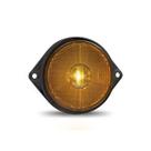 Lanterna Lateral Led Oval Acrilico 66mm c/ Conector AM