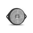 Lanterna Lateral Led Oval Acrilico 66mm c/ Conector CR